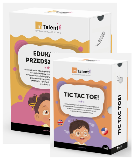 mTalent. Edukacja przedszkolna + mTalent TicTacToe!