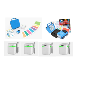 Zestaw: 6 robot&oacute;w z materiałami pomocniczymi