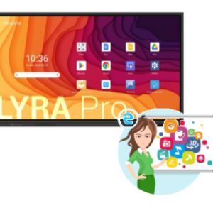 Zestaw: Monitor interaktywny 65" Newline LYRA PRO z programem Mozaik Teacher 1 rok/1 user