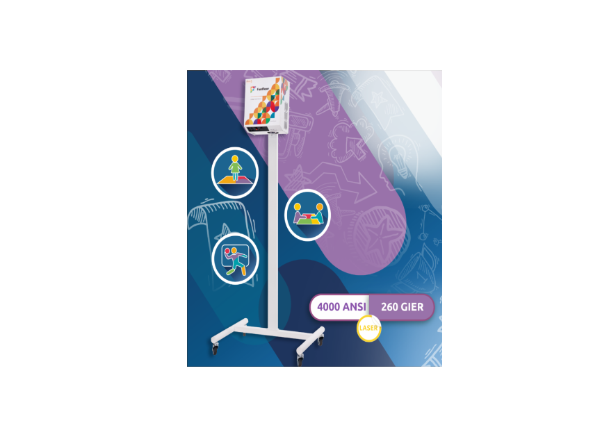 Podłoga interaktywna FunFloor Mobilny Premium 3w1